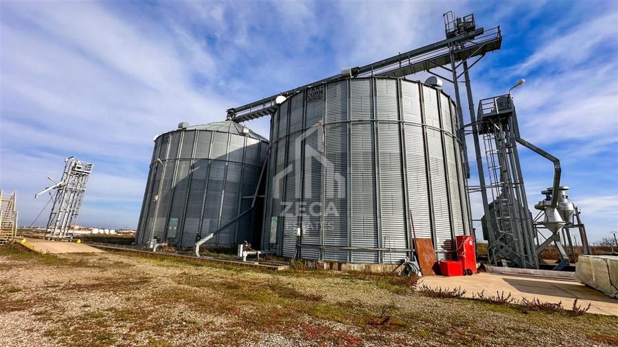 Siloz cu capacitate 3000 tone (+3000t pista betonata) | 2 ha teren - 11