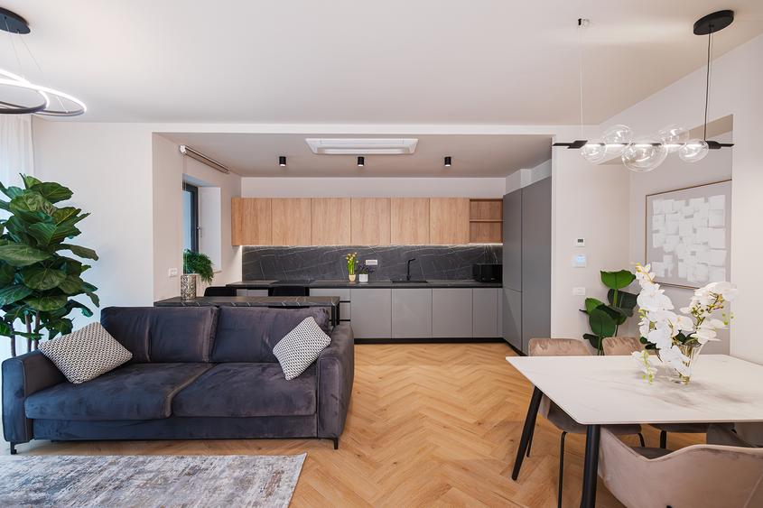 AFI Home North-2 camere,mobilat&utilat,prima inchiriere,+1 loc parcare