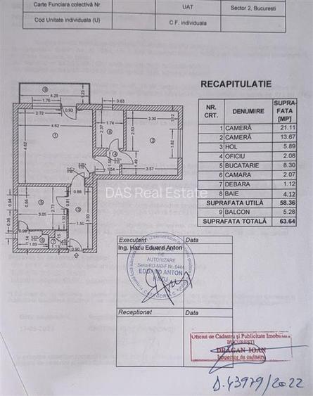 Apartament 2 Camere | Dna Ghica | Parc Lunca Florilor | 64 mp - 12