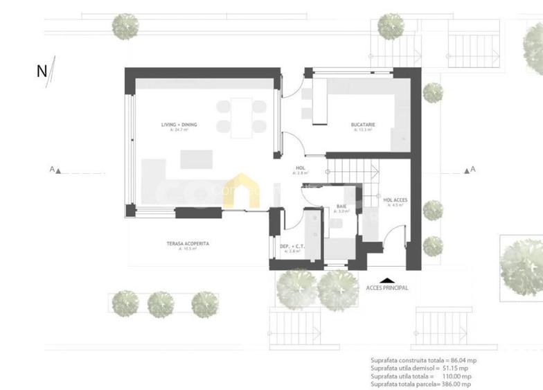 Casa Individuala I finisaje premium I terase I gradina - 21