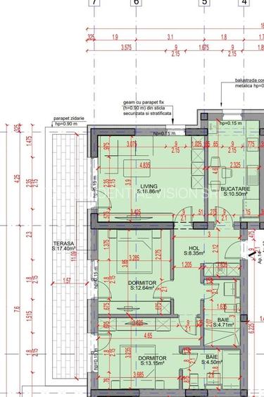 AP. 3CAM. DECOMANDAT CU LOC DE PARCARE INCLUS / PALLADY! - 2