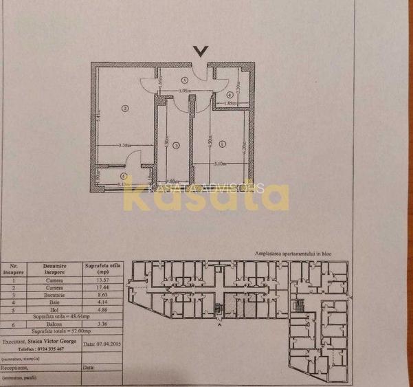 OPORTUNITATE | APARTAMENT 2 CAMERE | MIHAI BRAVU METROU | PARCARE |NOU - 6