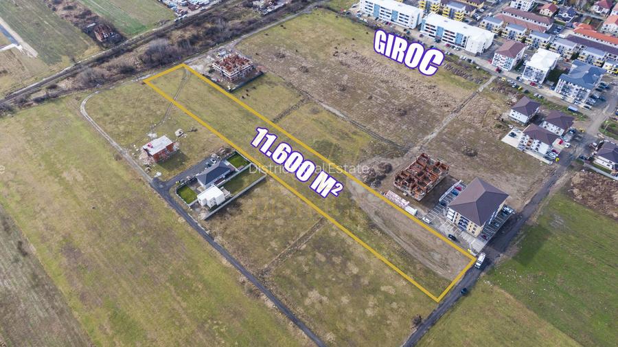 Teren arabil intravilan pentru PUZ 11.600mp | Giroc - 6