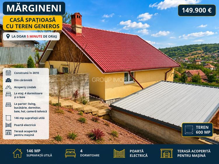 MARGINENI - Casa P+1, din caramida, construita 2010, 4 dormitoare, 600mp teren - 3