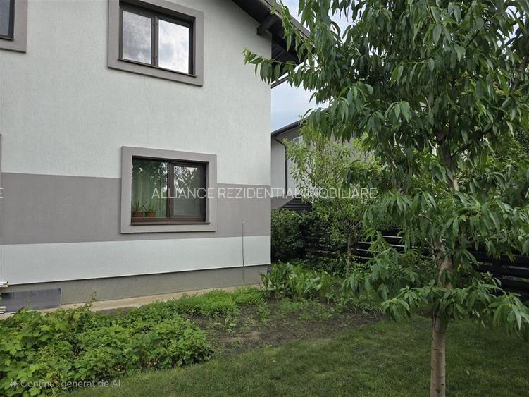 Vila mobilata si utilata- 4 camere - 2 bai - 350mp teren - 3