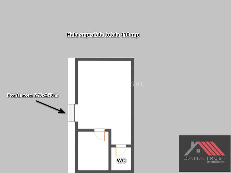 Hală 110 mp, platforma Freidorf langa centura 600e+TVA - 6