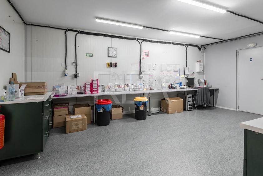 Hale depozitare/productie + Cladire de birouri | Teren 4213 m.p. | Tunari - 48