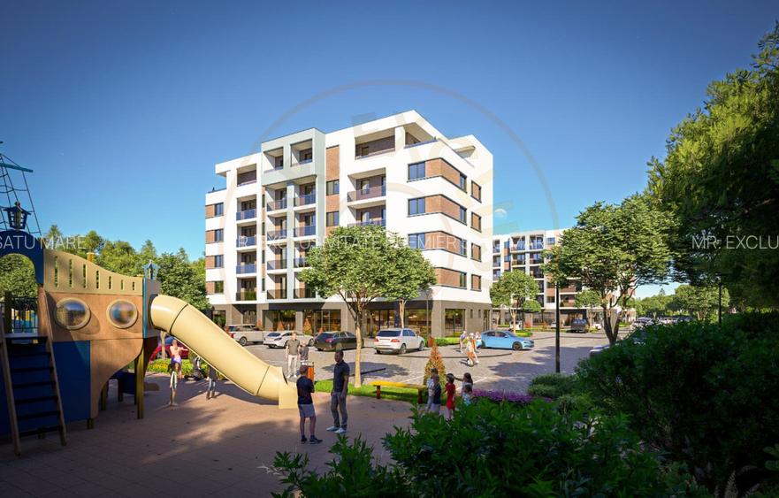 De vânzare apartament 2 camere Smarald City Satu Mare - 2