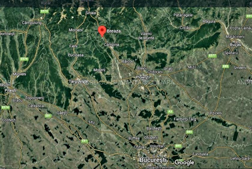 Oportunitate vanzare 6000 mp teren drept,superb toate utilitatile Breaza Prahova - 8