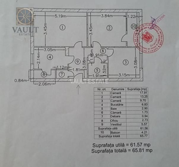 Apartament 3 camere - metrou Constantin Brancusi - 1