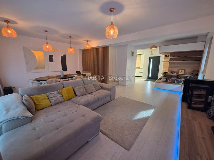 Vilă  cu mansardă, piscină și design modern – Tunari - 4