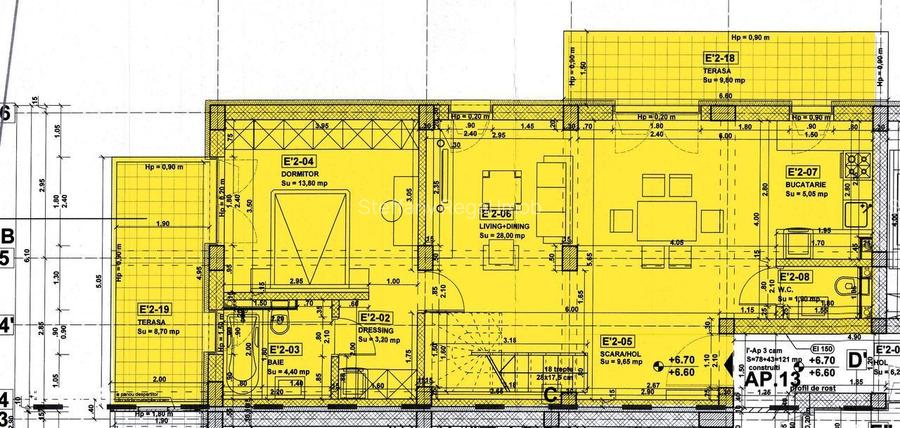 Apartament tip penthouse 4 camere de Vanzare Crangasi - 17