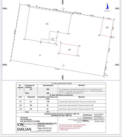 OPORTUNITATE TEREN ZONA DE NORD JANDARMERIEI - SISESTI - 7