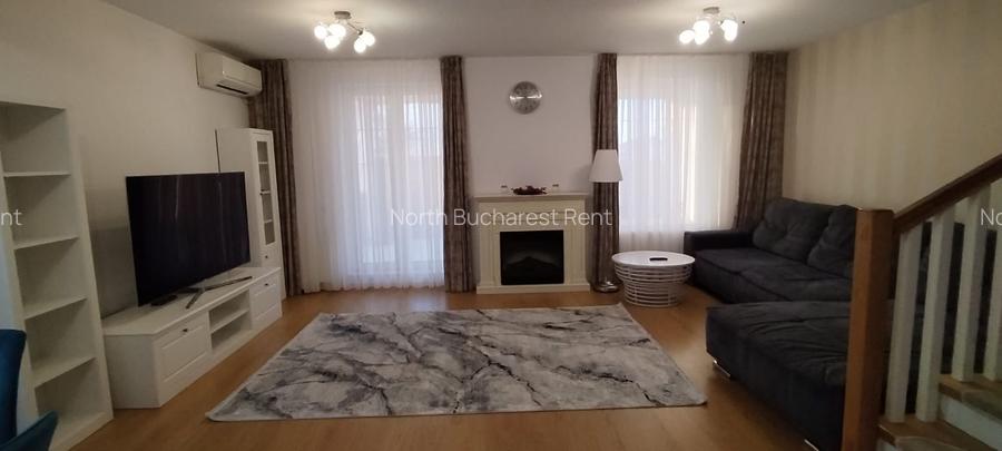 Vila De Inchiriat | Ansamblu Privat | Curte Mare | Corbeanca - 4