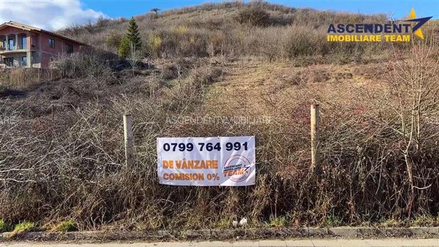 2.580mp:teren luminos,pregatit,izvor propriu, Valea Iubirii,langa Targu Mures, F - 3