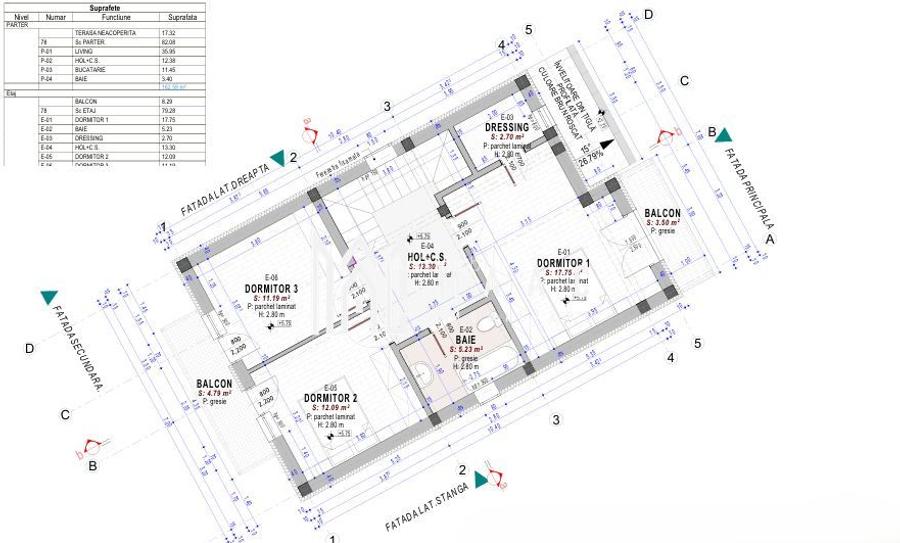 Casa individuala | Constructie noua | 4 camere | Vestem - 3