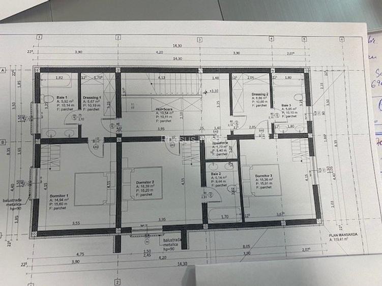 Vila noua 5 camere p+m caramida, central mosnita - 4