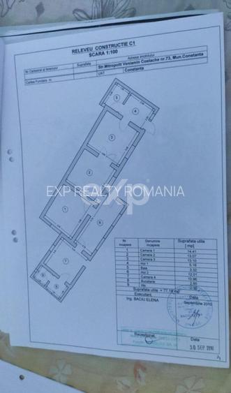De vânzare casă , 4 camere, 2 bai, 2 bucătarii, zona Viile Noi, Constanta - 8