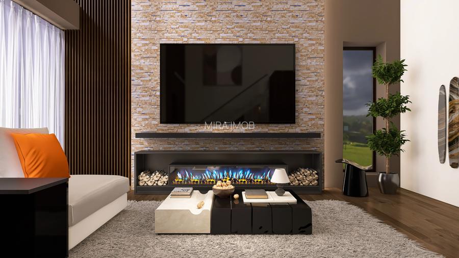 Casă individuală spațioasă, 120 mp utili, living pe două nivele, teren 365 mp - 18