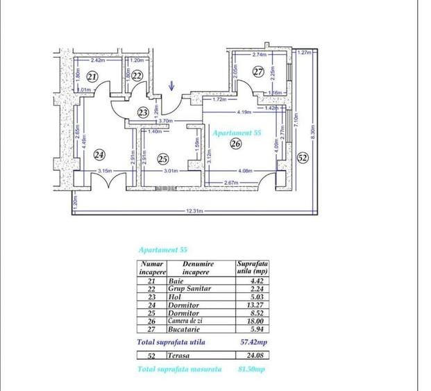 Vanzare Apartament 3 Camere la 1 Minut de Mall Vitan - 2