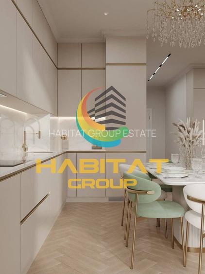 Pallady 4 camere 87 mp + terasa 42 mp in bloc tip Boutique - 9