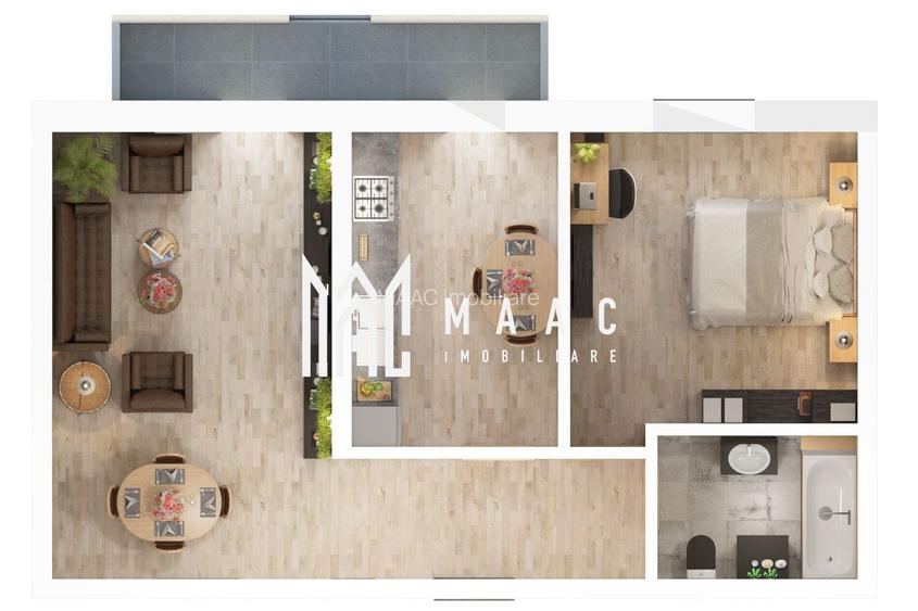 Apartament nou 2 camere Sibiu | 56 mp | Comision 0 - 3
