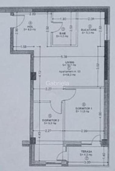 Proprietar PF vand apartament 3 camere zona Parcul Feroviarilor Cluj-Napoca - 13