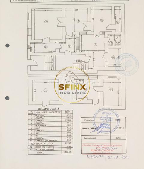Inchiriere apartament 4 camere Cal. Victoriei pretabil birou - 11