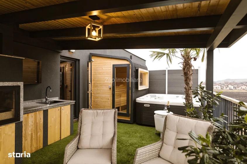 Penthouse Ultra- LUX pe 2 nivele, 185 mp, SPA privat, 3 parcări - 20