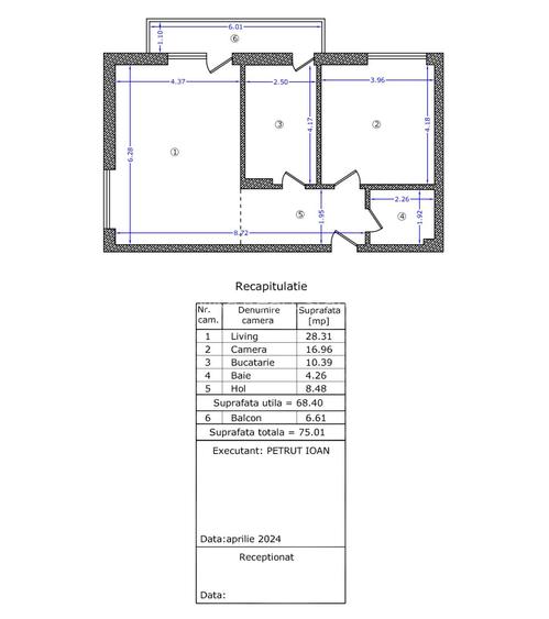 APARTAMENT 2 CAMERE DE VANZARE SISESTI BLOC NOU - 1