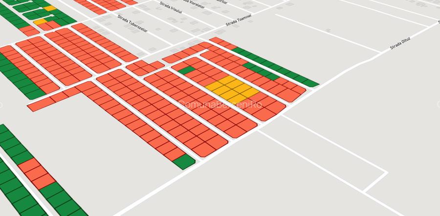 Lot Intravilan Dubla Deschidere 413mp | utilitati: curent | #UG17 - 3