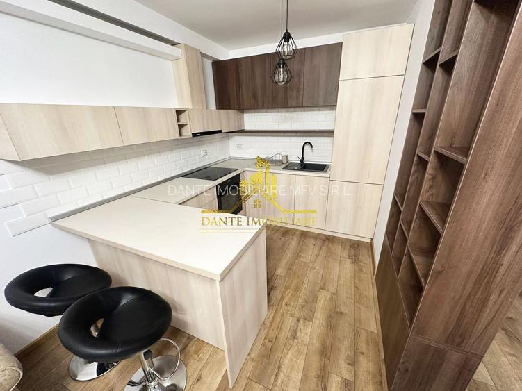 2 camere, mobilat modern, bloc nou, luminos, terasa, Europa, Luminia - 4