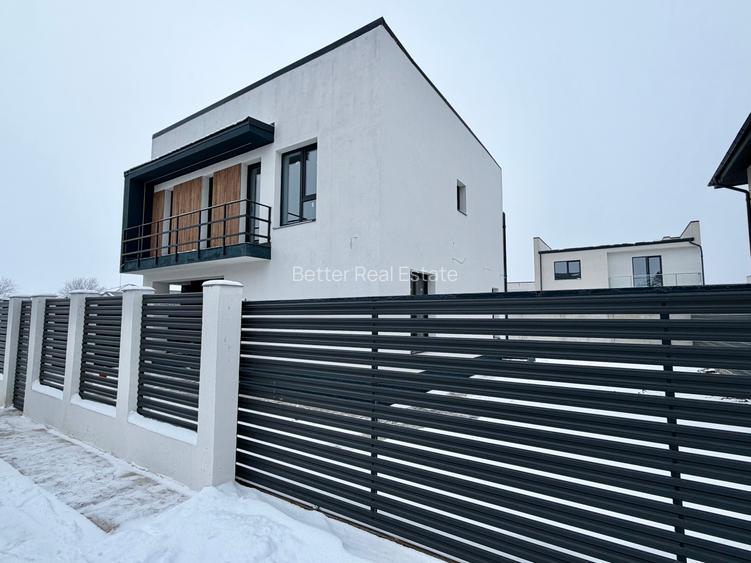 Casă de vânzare individuală nouă - 5 camere 3 băi | teren 350 , Berceni Ilfov - 2