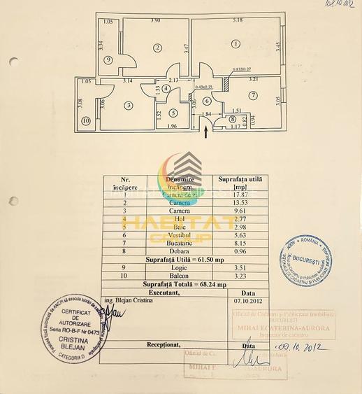 Vanzare Apartament 3 Camere 68MP Aparatorii Patriei 6 Min Metrou - 20