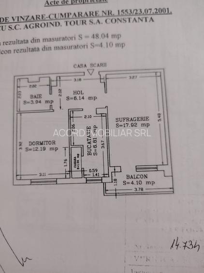 Tomis 1, apartament cu doua camere decomandate. - 8
