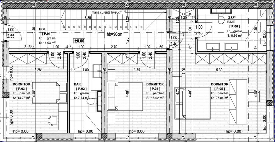Apartament in vila 180 mp + 350 mp gradina, panorama spectaculoasa, Grigorescu - 6