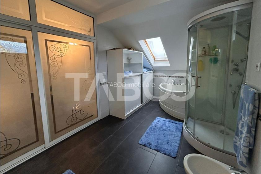 Casa de vanzare cu 5 camere 2 balcoane garaj incalzit 2 bai in Sibiu - 38