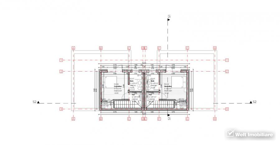Duplex semifinisat ,cartier Buna Ziua - 4