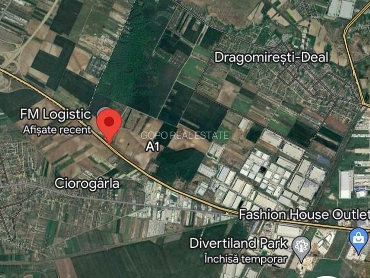 Oportunitate teren vanzare Dragomiresti Deal A1 dezvoltare logistica - 2