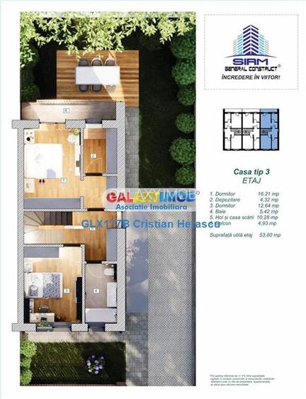 Vile tip Triplex Mogosoaia str Nichita Stanescu 72 - 12