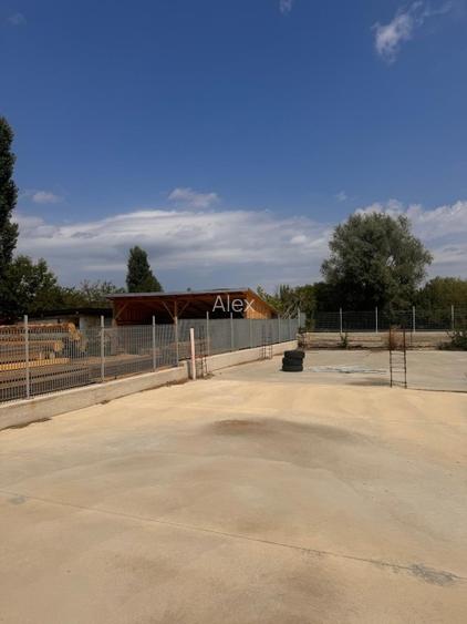 clădire de birouri nouă cu hală, parcare betonata și acces tir - 12