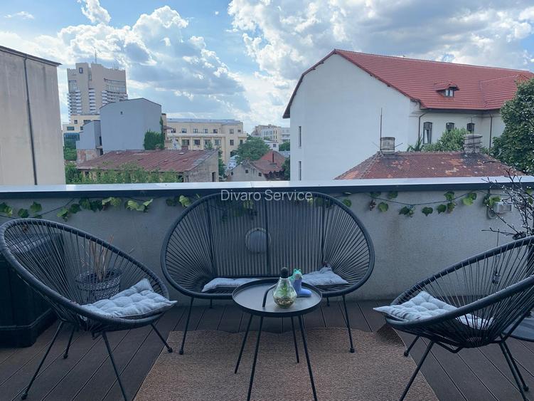 Inchiriere penthouse duplex etajele 4+5 parcare terasa 54mp Armeneasca metrou - 2
