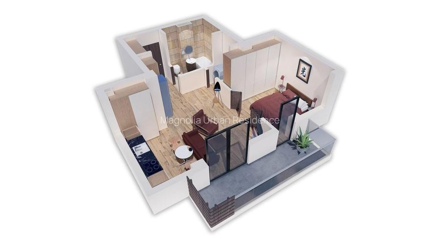 53E - Bucurestii Noi - Straulesti - Sisesti - Studio dublu 2024 - 3