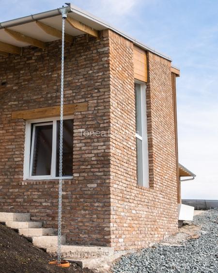 casa semifinisata, cu totul diferita, in varf de deal, de vanzare - 13