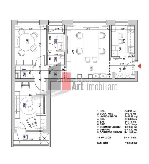 Oferim spre vanzare apartament superb de 3 camere, in Drumul Taberei - 8