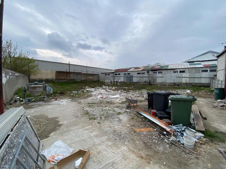 Spatiu comercial, 446 mp, teren 1307 mp, zona Romanești, posibilitate Rate - 6