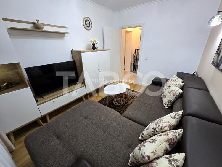 Apartament 2 camere de inchiriat mobilat modern pivnita Dioda Sibiu - 12