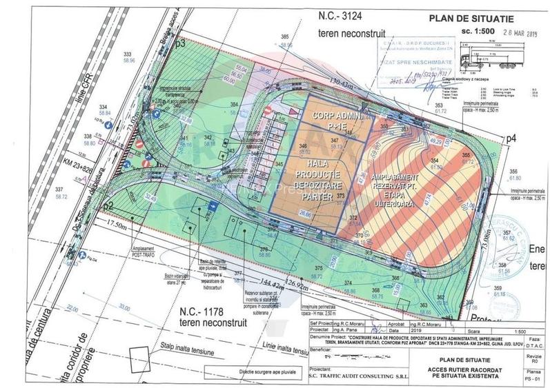 Teren industrial 9993 mp nod Sos. Centura  - Autostrada A2 PUZ aprobat - 6