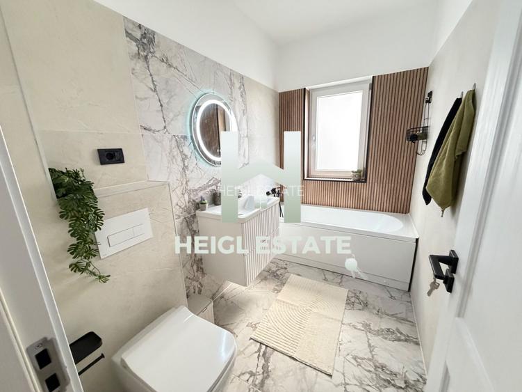 Apartament mobilat cu designer cu 2 camere si gradina in Braytim - 8