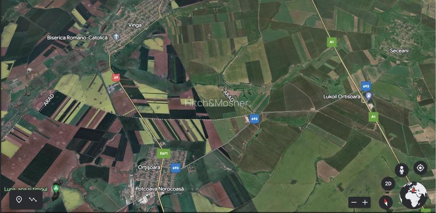 Teren edificabil, cu PUZ, de vanzare in loc. Ortisoara, jud. Timis - 3